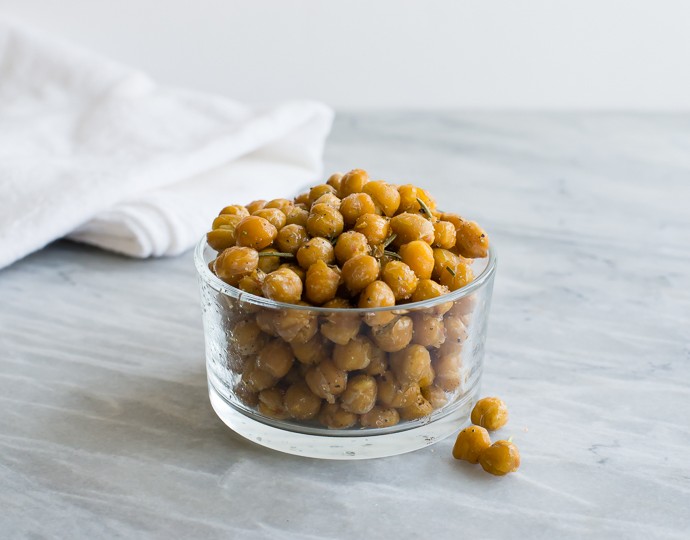 roasted chickpeas 3 ways