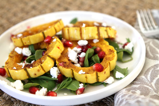 Roasted Delicata Squash Salad