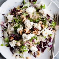 early spring salad beets celeriac fennel-3