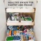 pantry with healthy foods