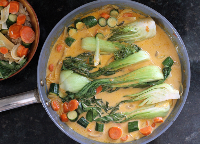 Vegan Red Curry 