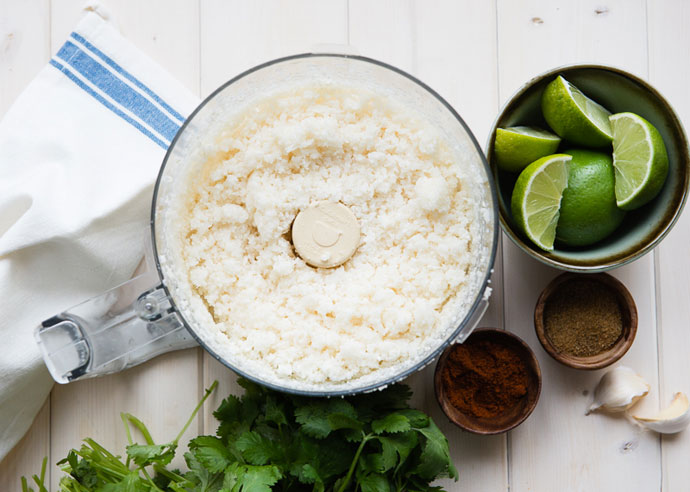 how to make cauliflower rice