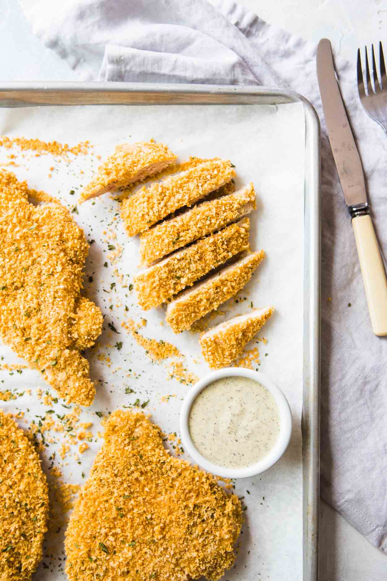 Oven Baked Chicken Cutlets