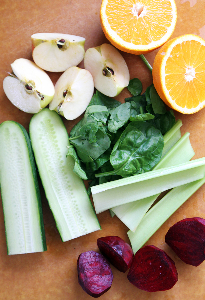 fresh pressed juice ingredients