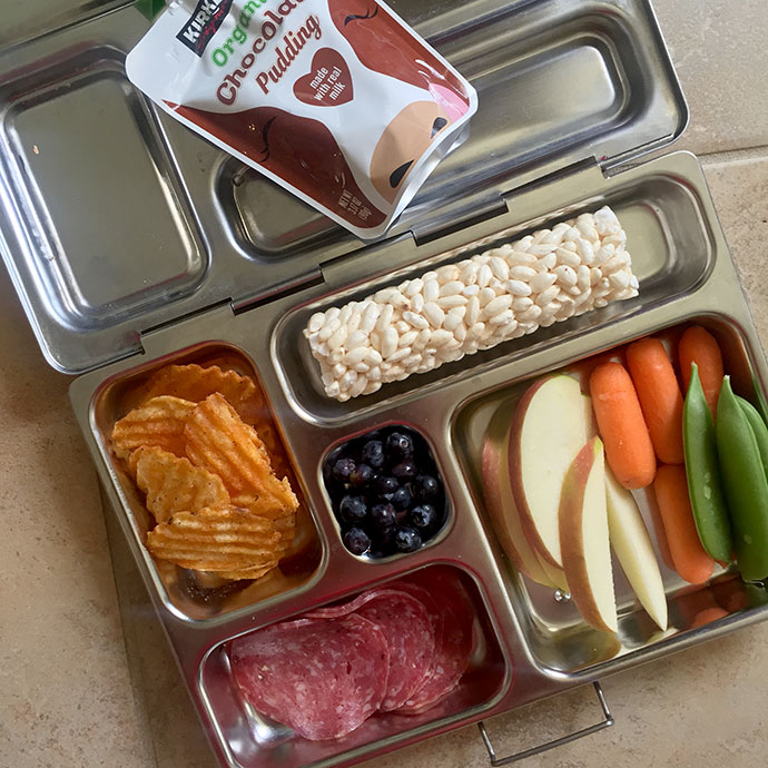 School Lunch Ideas with Planetbox - Pineapple and Coconut