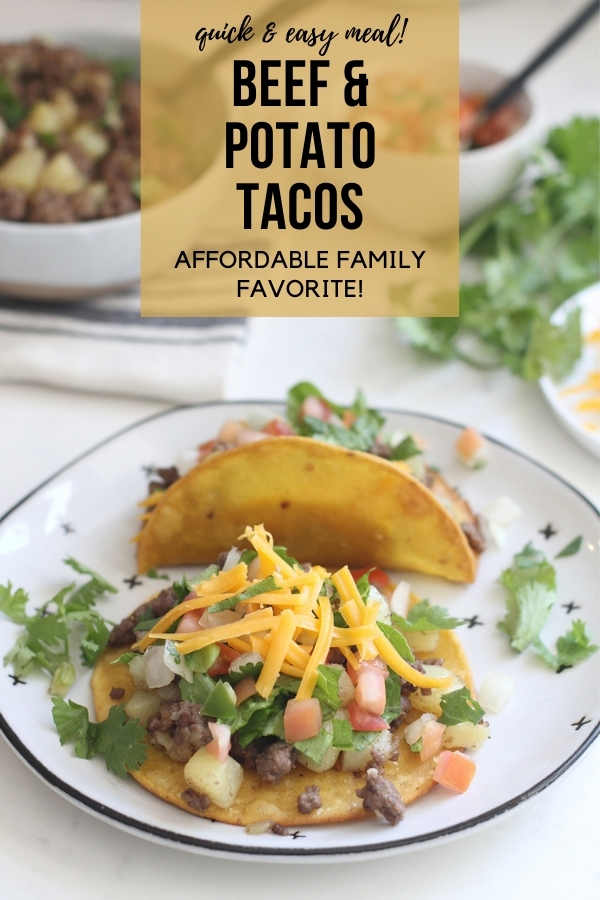 Ground Beef and Potato Taco Recipe Howe We Live