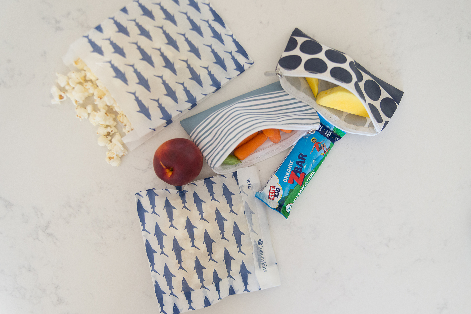 lunch skin reusable and disposable bags