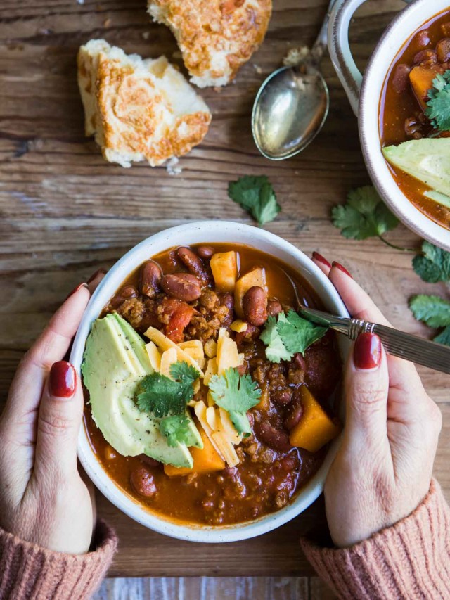 Easiest Vegetarian Chili