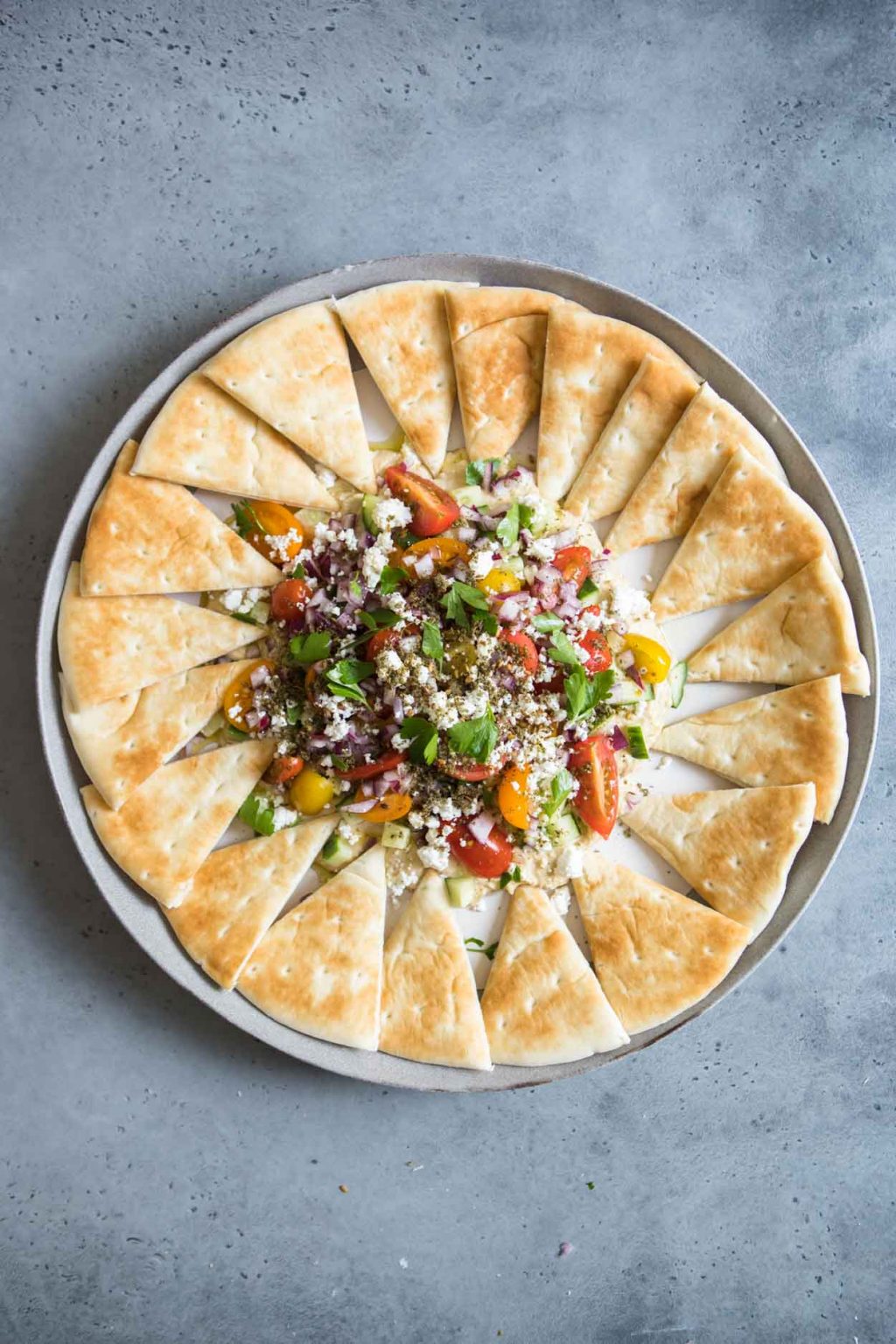 The BEST Layerd Hummus Dip (Ready In 15 Minutes!)