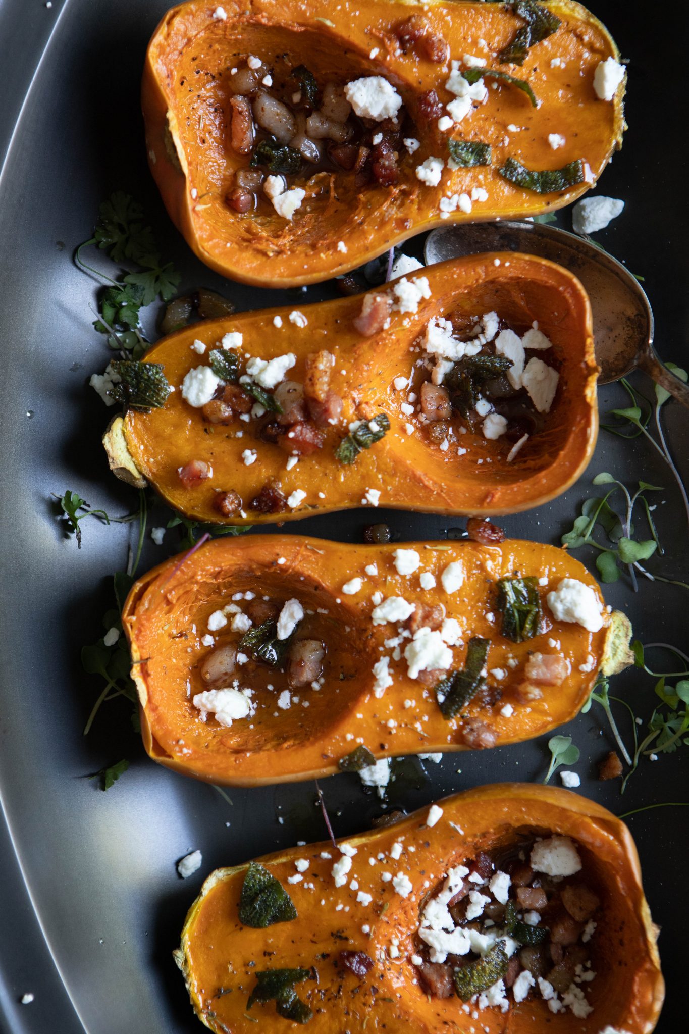 Roasted Butternut Squash with Maple Browned Butter