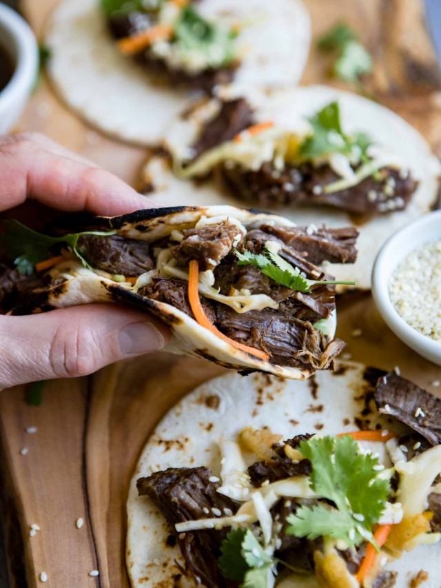 Shredded Beef Instant Pot Tacos