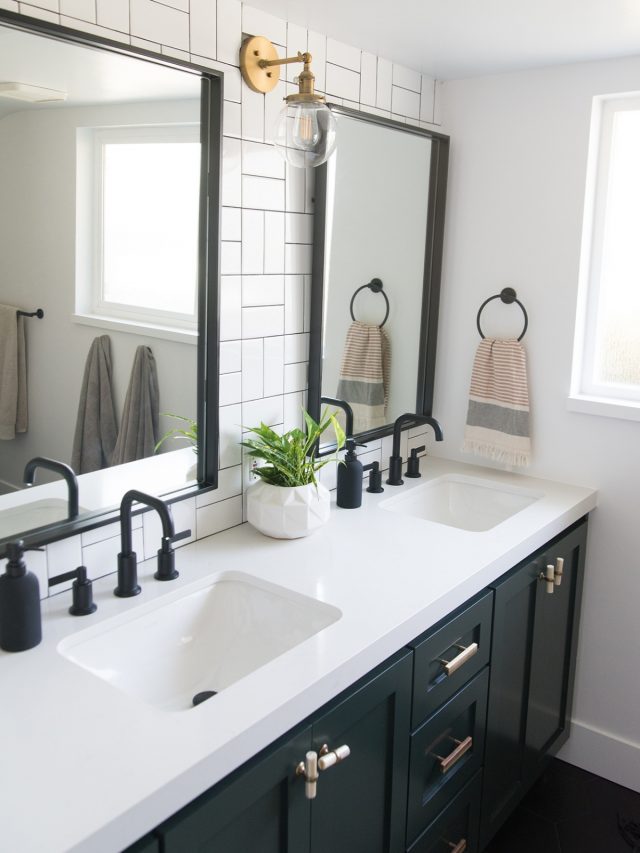 Modern Boys Bathroom Remodel