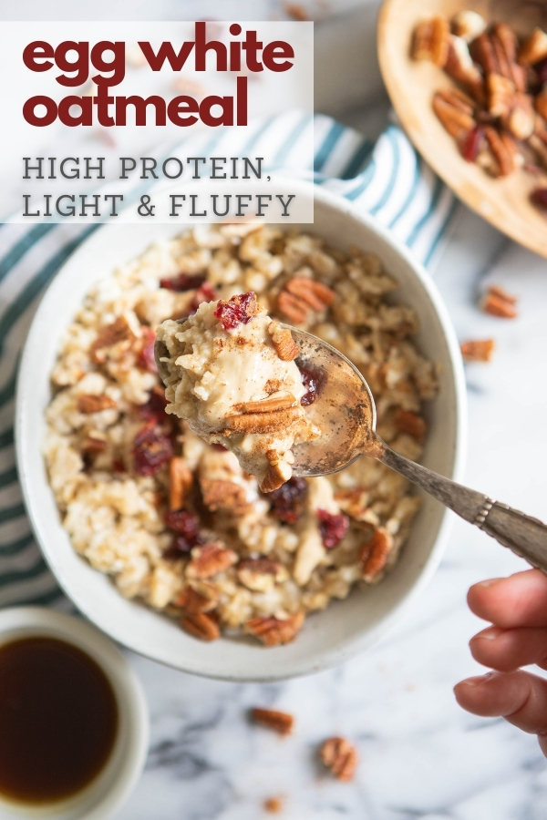Egg White Oatmeal Howe We Live