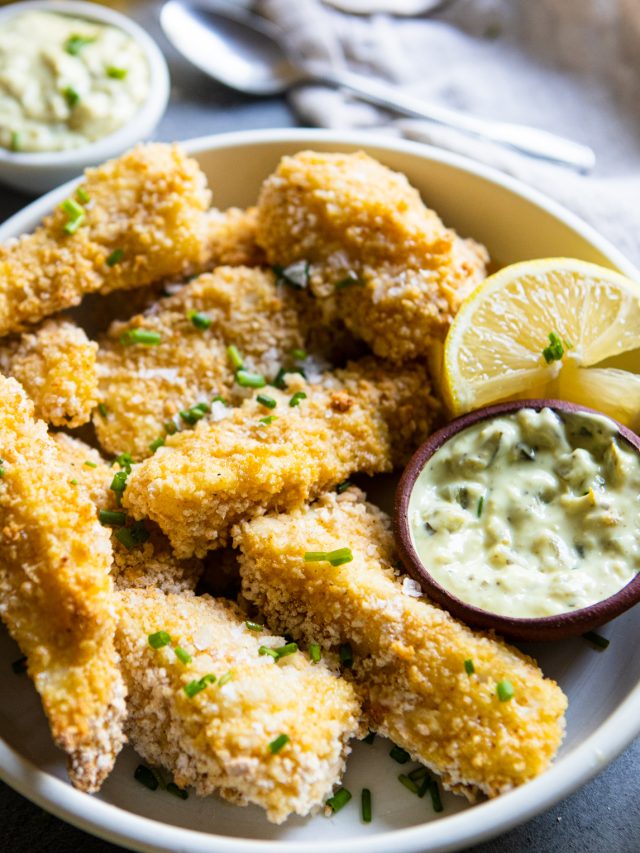 Homemade Fish Sticks In the Air Fryer