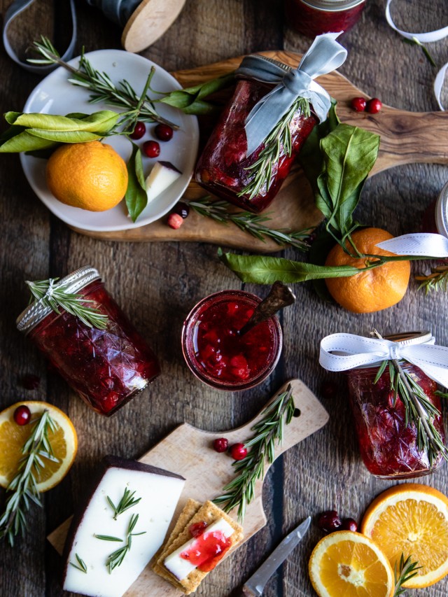 Easy Christmas Freezer Jam