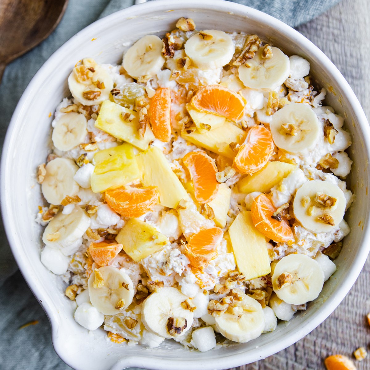 Ambrosia Salad (Fruit Salad Recipe with Cool Whip)