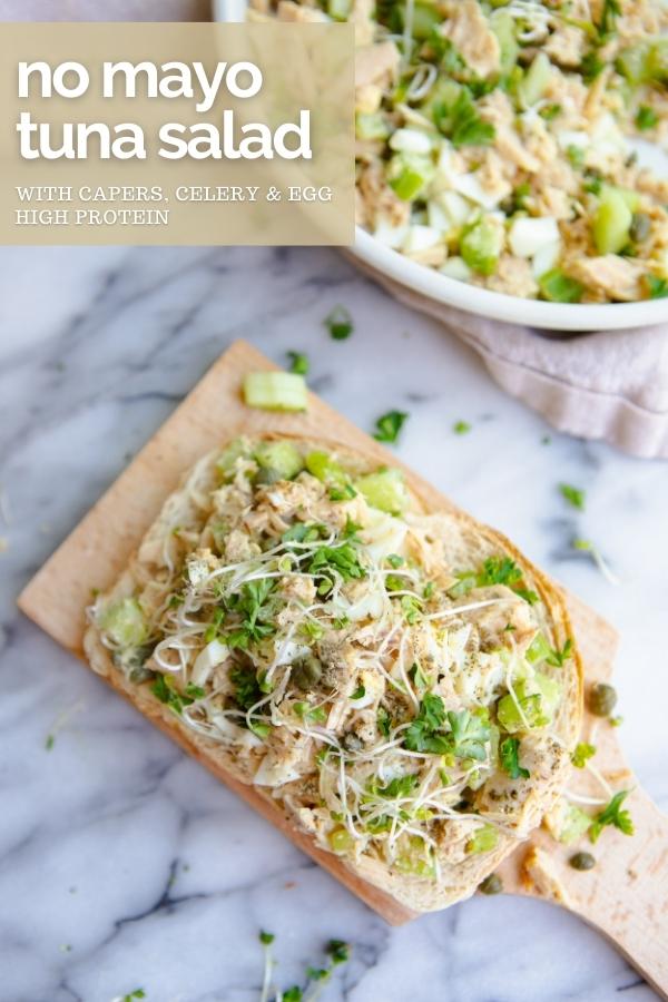 Easy Tuna Salad - No Mayo - Howe We Live