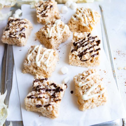 Pumpkin Rice Krispie Treats