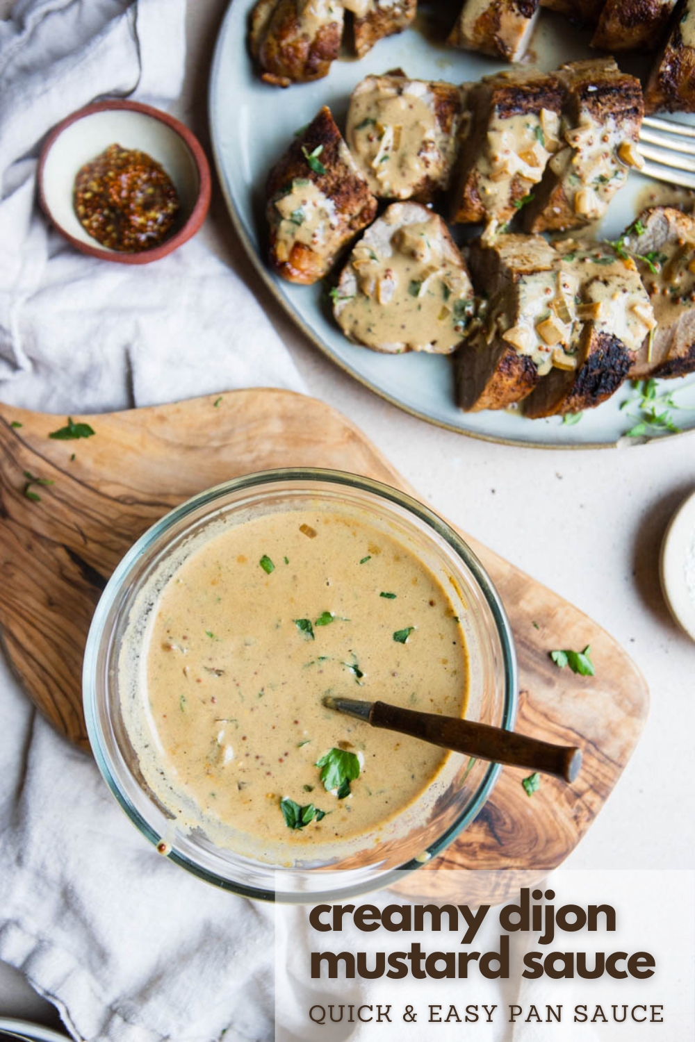 Creamy Dijon Mustard Sauce