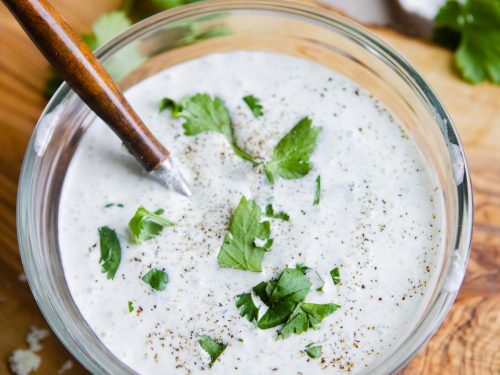 Homemade Spicy Ranch Dressing Homemade Spicy Ranch Dressing