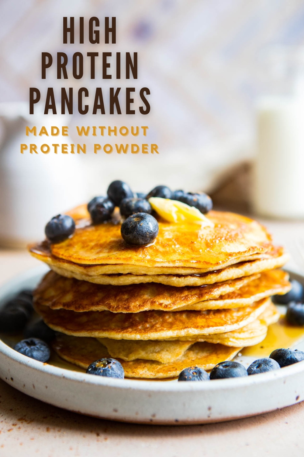 High Protein Pancakes (without protein powder) Howe We Live