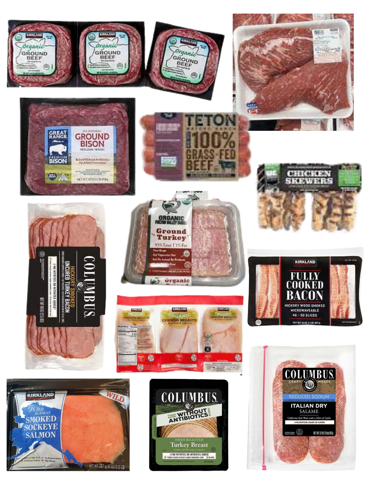 deli meats and fresh meats available at Costo