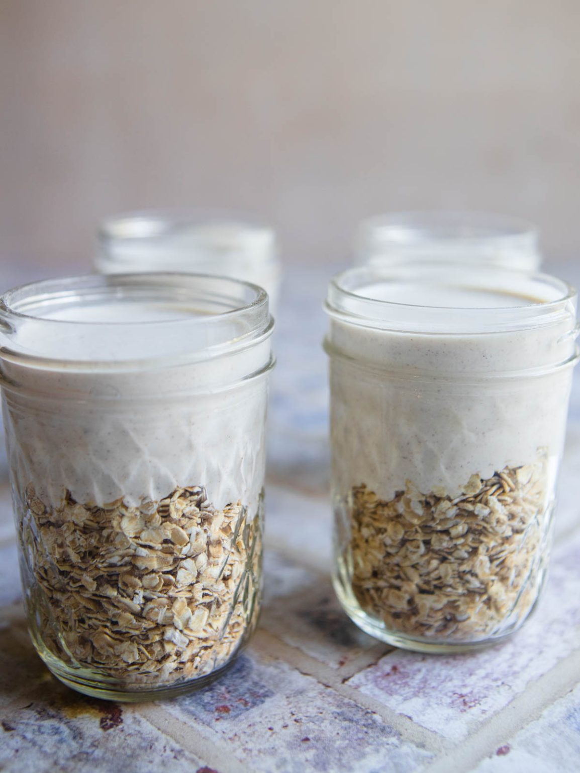 High Protein Cheesecake Overnight Oats Howe We Live