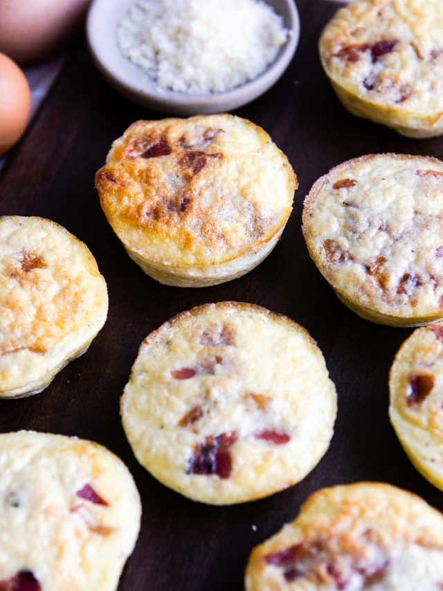 Bacon and Gruyere Egg Bites