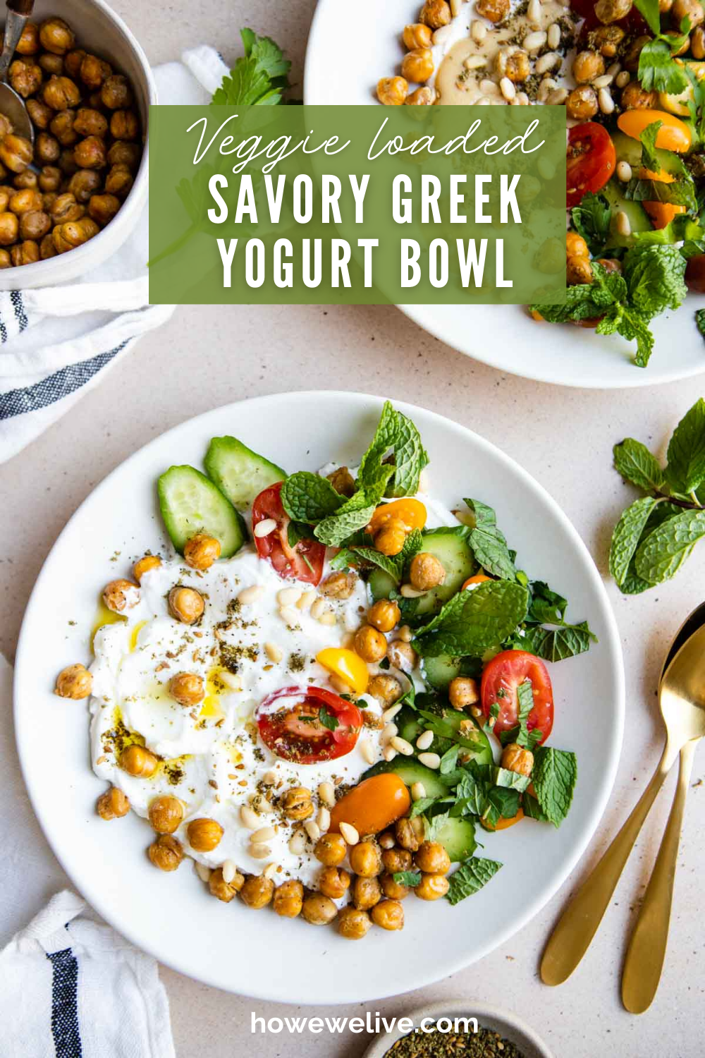 Greek Yogurt Bowl (Savory) - Howe We Live