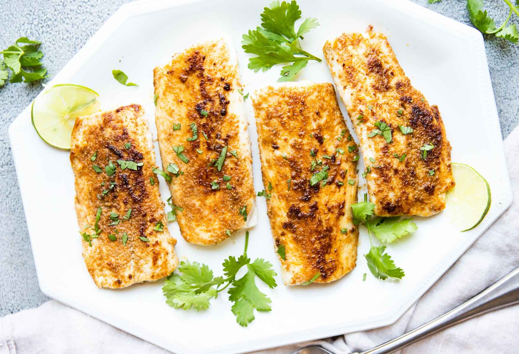 Pan Seared Mahi Mahi with Easy Dry Rub