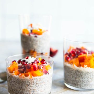 the best chia seed pudding in glass jars