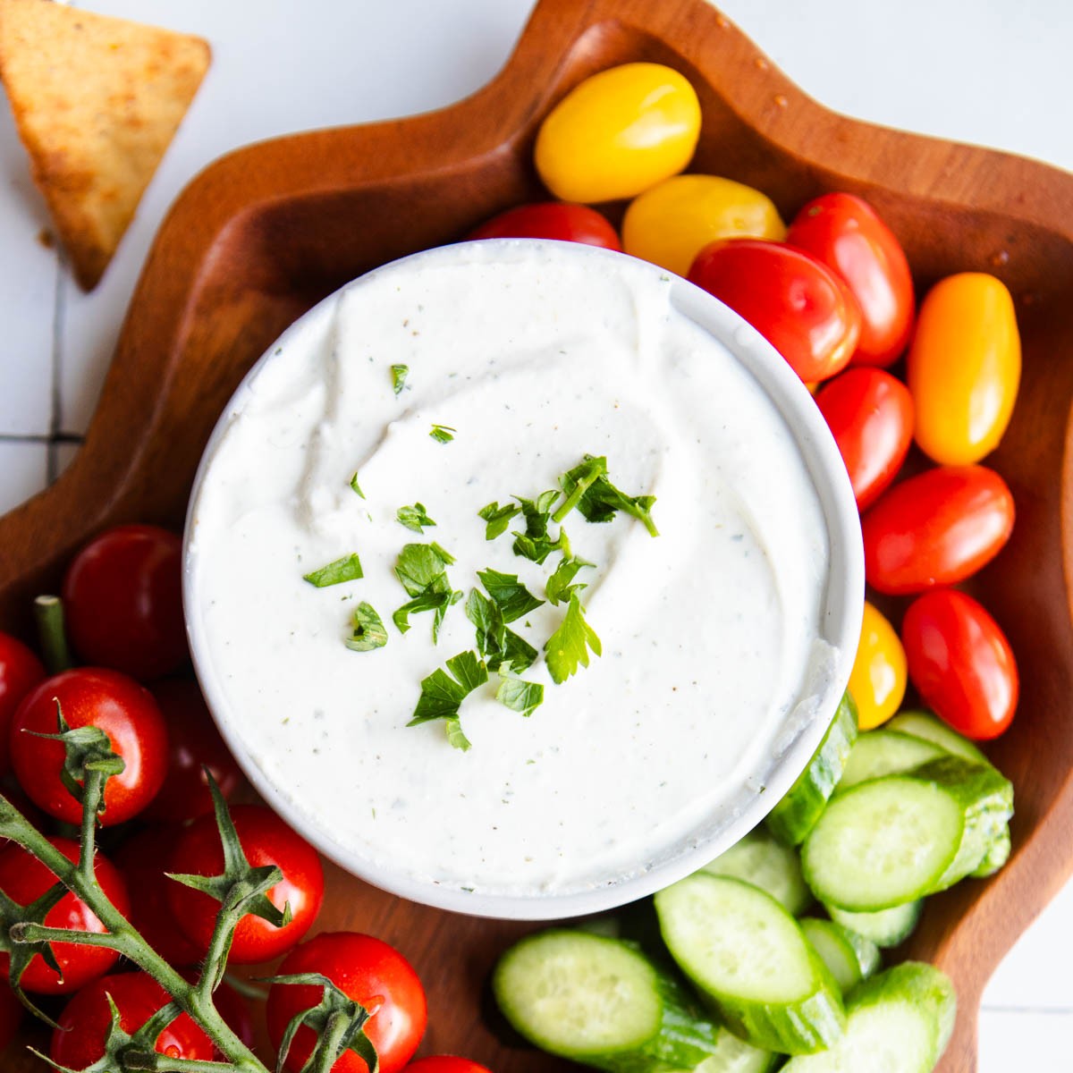 cottage cheese ranch dressing VIRAL Cottage Cheese Ranch Dip