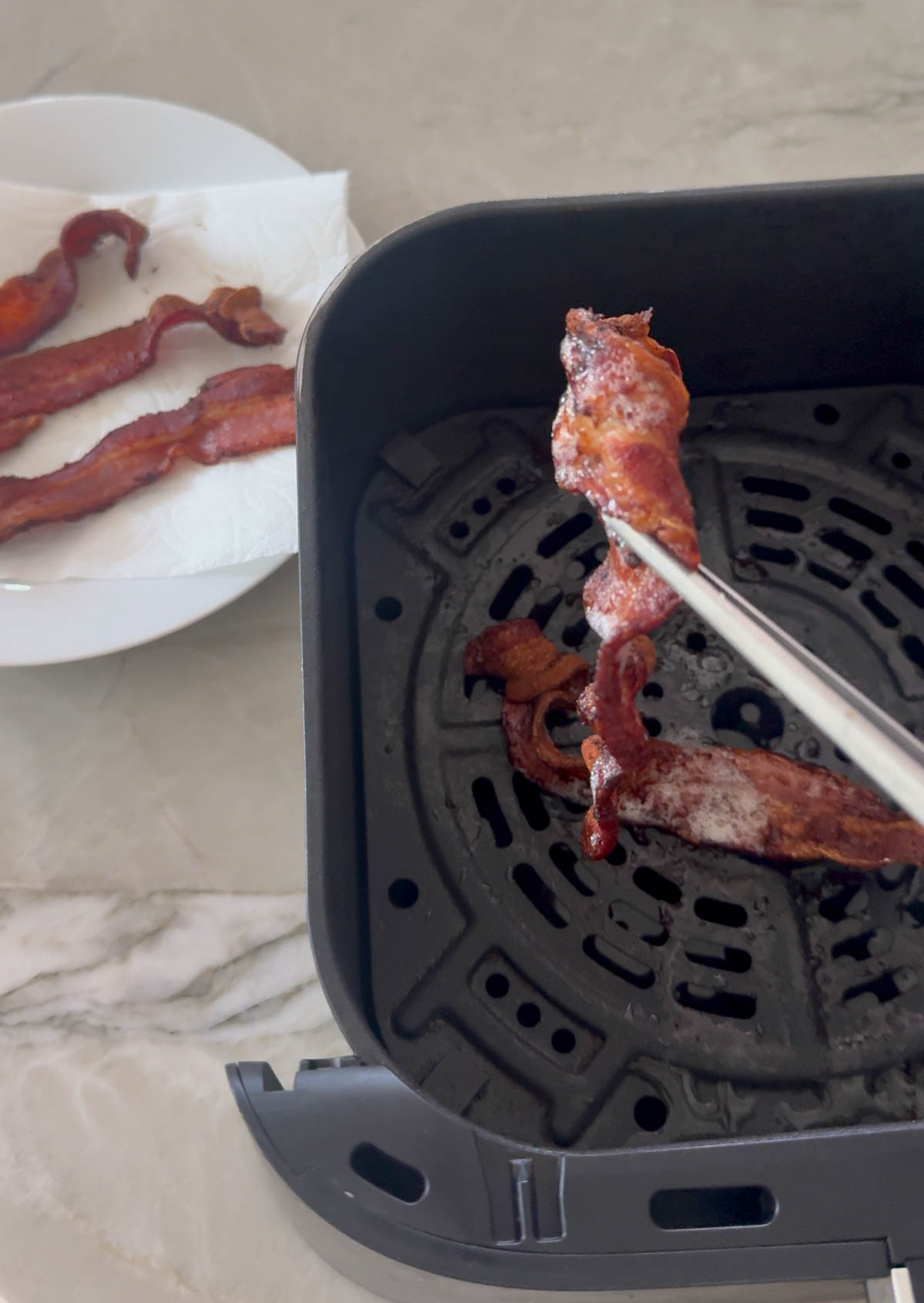 air fried bacon
